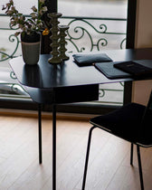 Bureau Tokyo - Noir design Maison Sarah Lavoine Noir Acier Thermolaqué 150 cm 73 cm 6