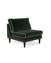 Chauffeuse Noa Vert  - Vert / Noir design Maison Sarah Lavoine Vert / Noir Velours 80 cm 80 cm 2