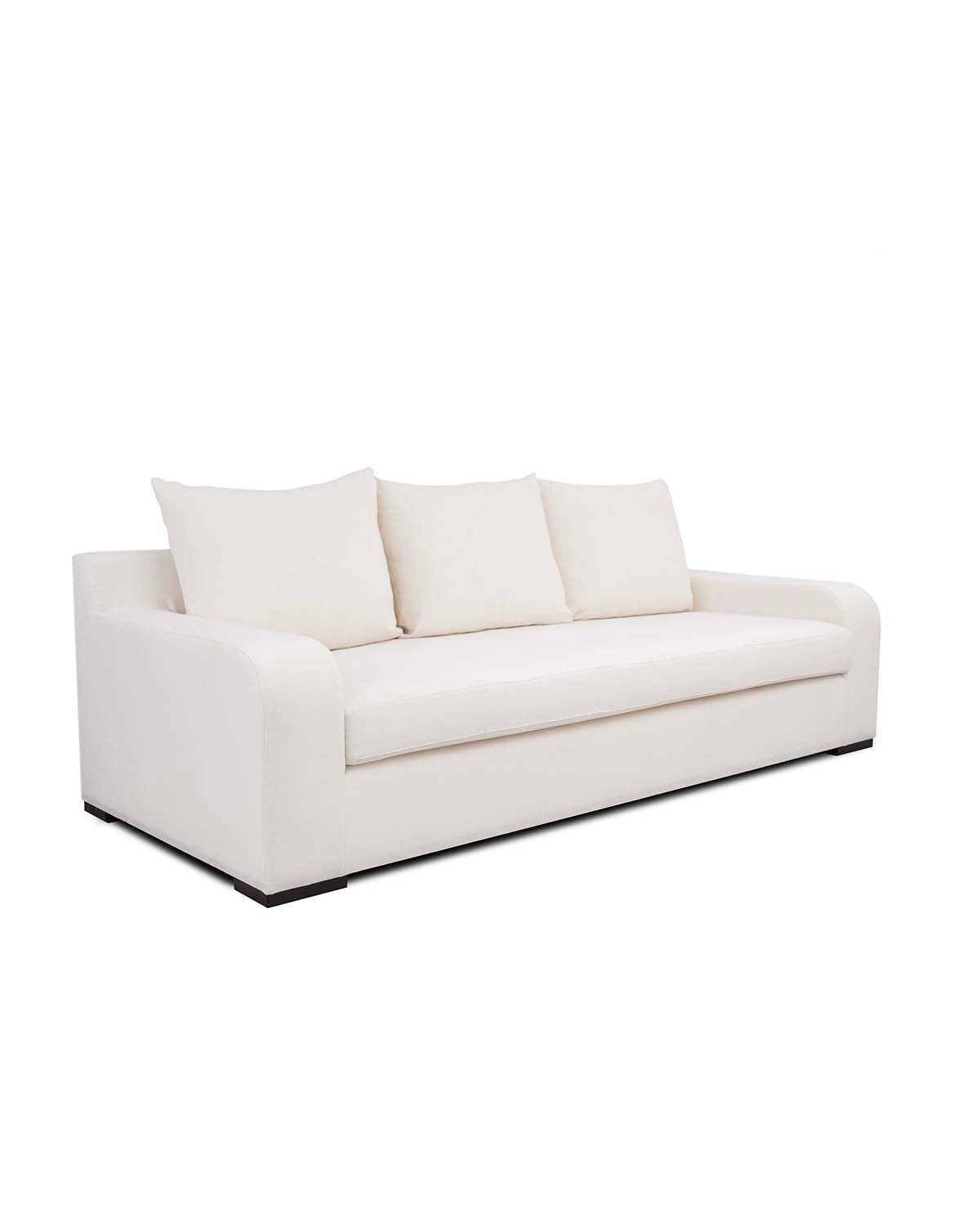 Luna Sofa - White design Maison Sarah Lavoine White Linen 230 cm 88 cm 2