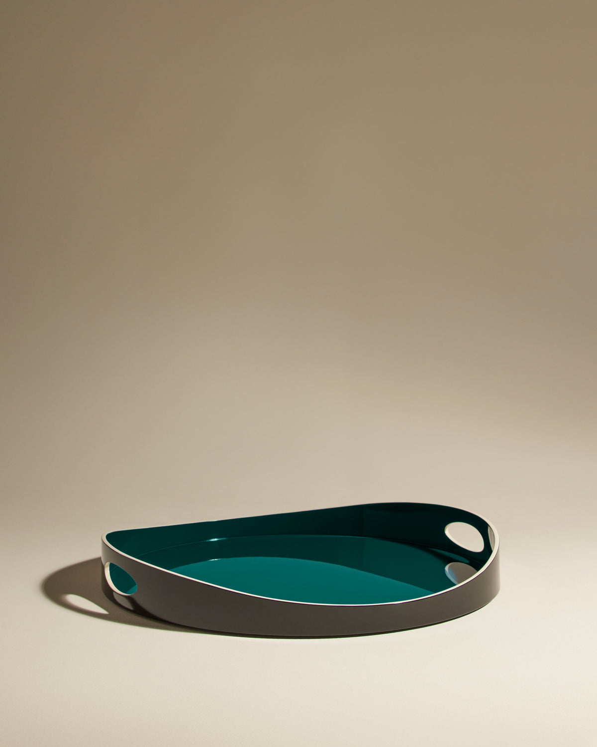 Basile Tray - Sarah Blue design Maison Sarah Lavoine Sarah Blue Lacquered wood 1