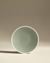 Assiette plate Sicilia - Pousse de Tilleul design moderne Maison Sarah Lavoine Pousse de Tilleul Céramique   2