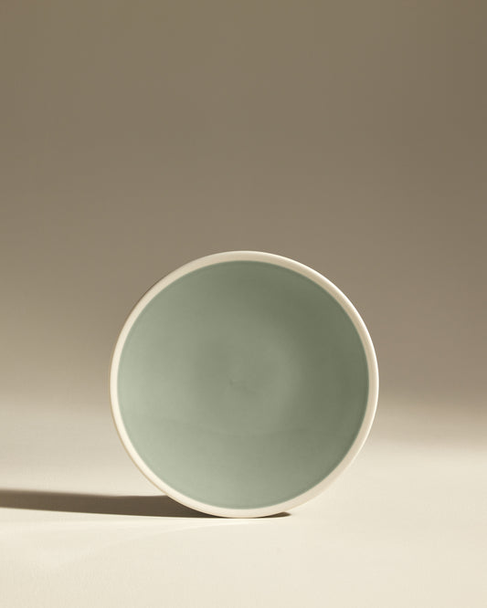 Assiette plate Sicilia - Pousse de Tilleul design moderne Maison Sarah Lavoine Pousse de Tilleul Céramique   2