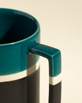 Mug Sicilia - Bleu Sarah haut de gamme Maison Sarah Lavoine Bleu Sarah Céramique  10 cm 3