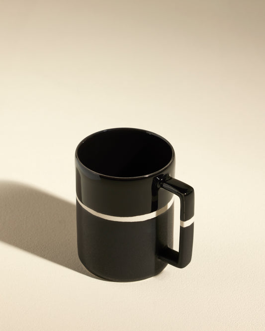 Mug Sicilia - Radis Noir haut de gamme Maison Sarah Lavoine Radis noir Céramique  10 cm 2