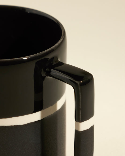 Mug Sicilia - Radis Noir haut de gamme Maison Sarah Lavoine Radis noir Céramique  10 cm 3