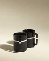 Mug Sicilia - Radis Noir haut de gamme Maison Sarah Lavoine Radis noir Céramique  10 cm 4