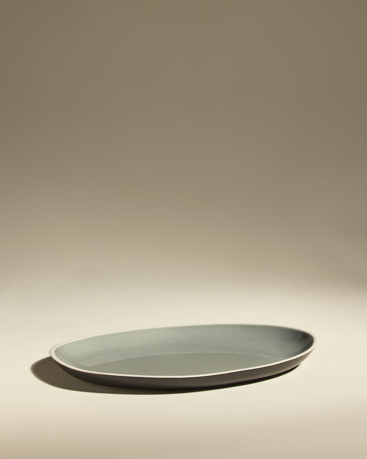 Plat Sicilia - Pousse de Tilleul haut de gamme Maison Sarah Lavoine Pousse de Tilleul Céramique 43 cm 3 cm 1