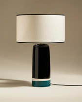Lampe Sicilia - Bleu Sarah design Maison Sarah Lavoine Bleu Sarah Céramique  60 cm 1