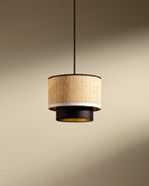 Eclipse pendant light - Black design Maison Sarah Lavoine Black Rabane 19 cm 1