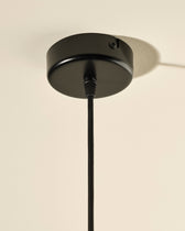 Eclipse pendant light - Black design Maison Sarah Lavoine Black Rabane 19 cm 3