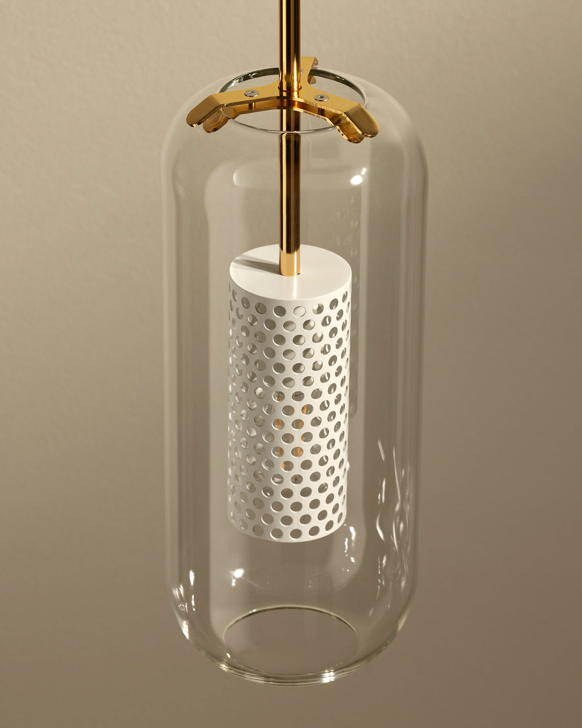 Vadim pendant light - Gold design Maison Sarah Lavoine Gold Steel 36 cm 2