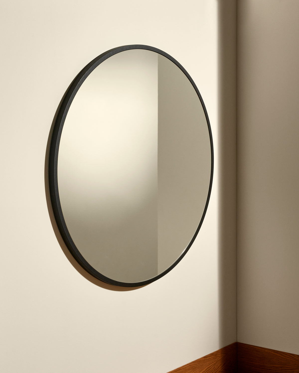 Miroir Bulle - Noir design Maison Sarah Lavoine Noir Chêne   2