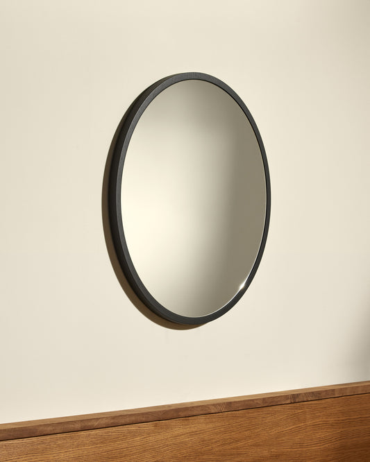 Miroir Bulle - Noir design Maison Sarah Lavoine Noir Chêne   2