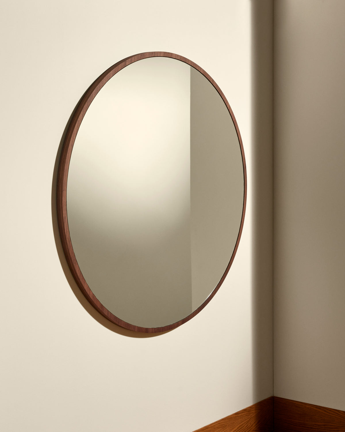 Miroir Bulle - Noyer design Maison Sarah Lavoine Noyer Noyer   2