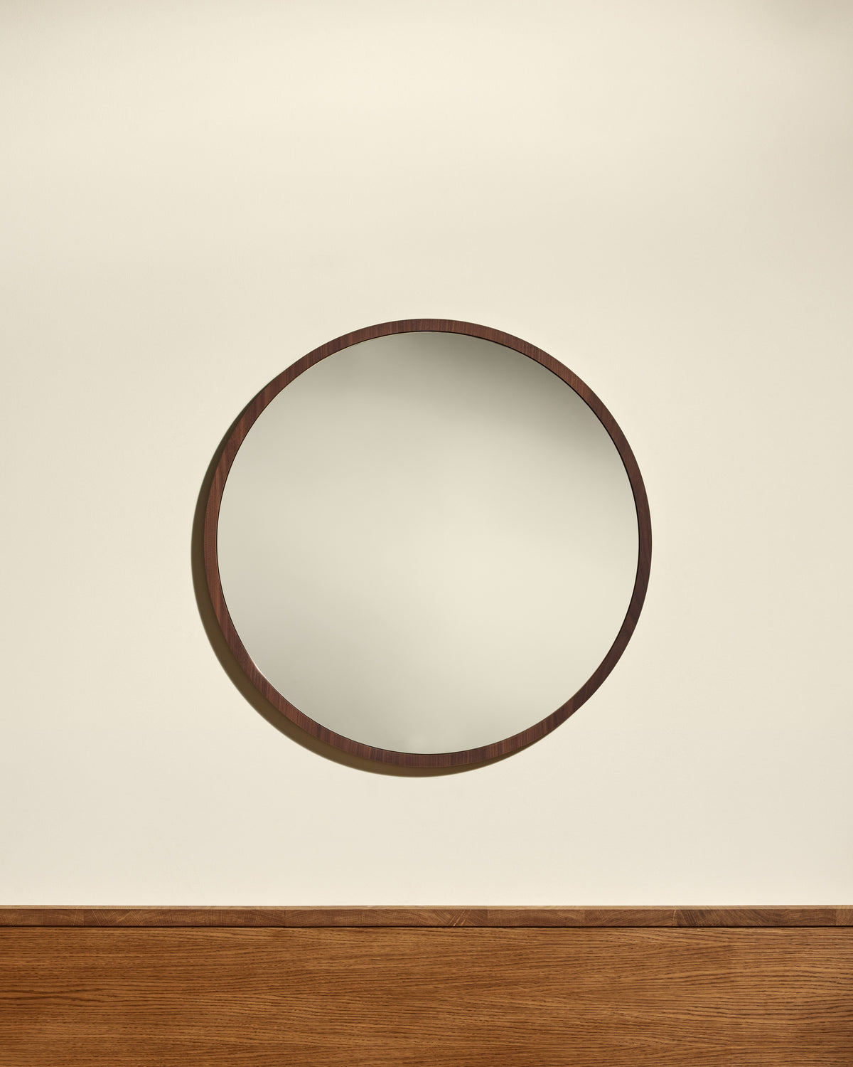Miroir Bulle - Noyer design Maison Sarah Lavoine Noyer Noyer   1