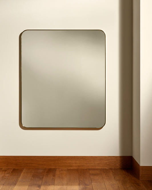 Miroir Hector design Maison Sarah Lavoine Or Laiton 121 cm 141 cm 1