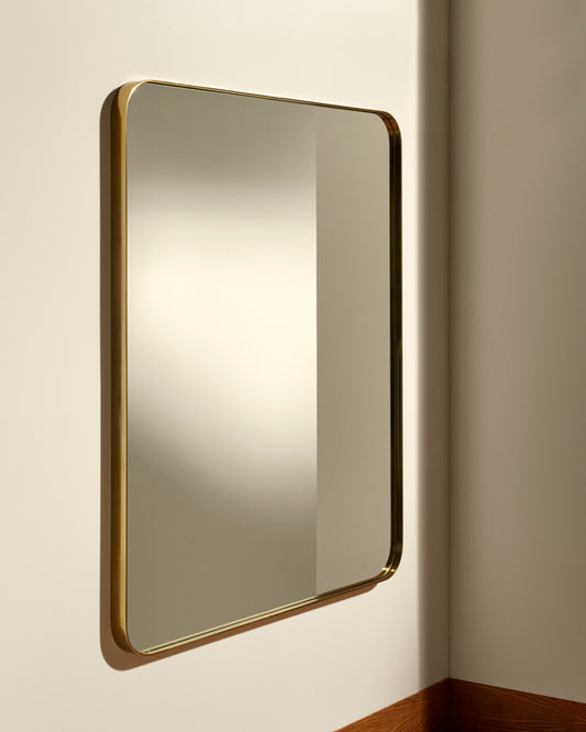 Miroir Hector design Maison Sarah Lavoine Or Laiton 121 cm 141 cm 2