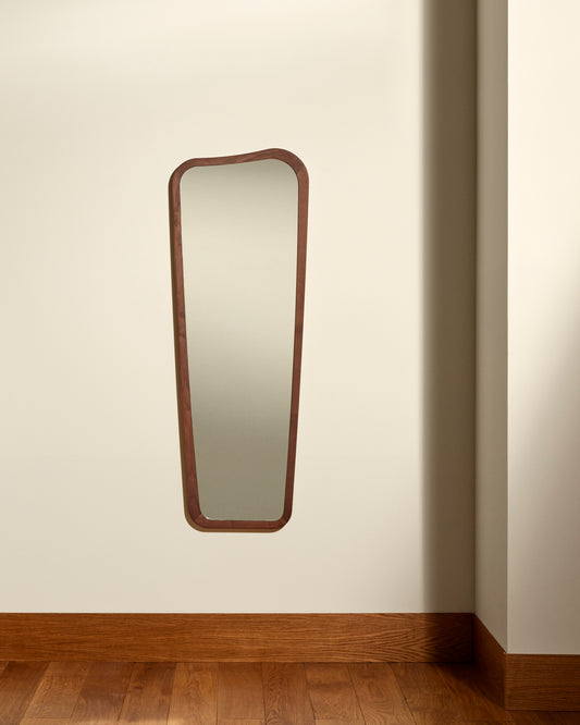 Miroir Organique - Noyer design Maison Sarah Lavoine Noyer Noyer 50 cm 140 cm 1