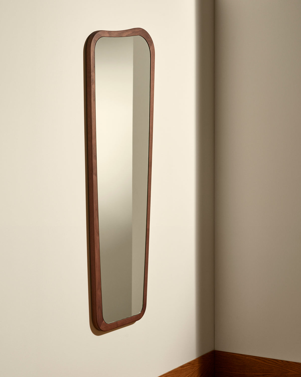 Miroir Organique - Noyer design Maison Sarah Lavoine Noyer Noyer 50 cm 140 cm 2