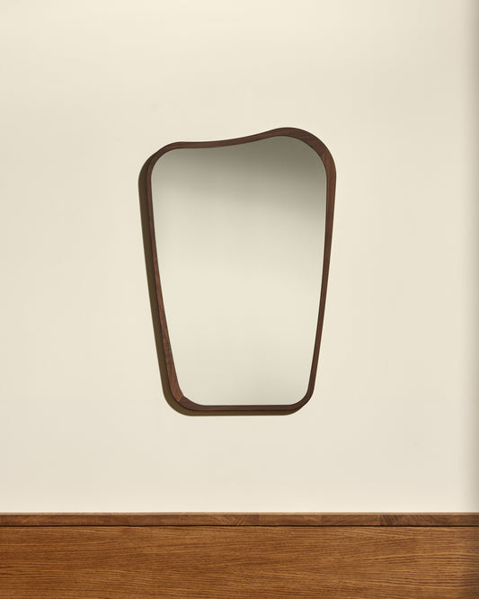 Miroir Organique - Noyer design Maison Sarah Lavoine Noyer Noyer 50 cm 75 cm 1