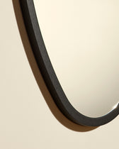 Miroir Ovo - Noir design Maison Sarah Lavoine Noir Chêne 69 cm 90 cm 3