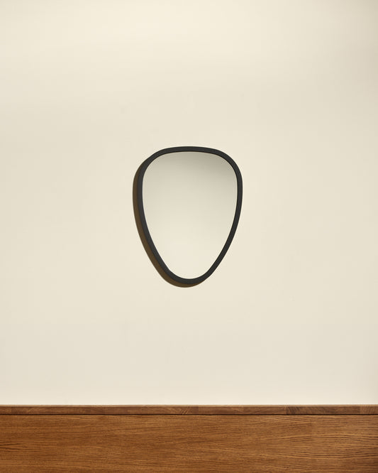 Miroir Ovo - Noir design Maison Sarah Lavoine Noir Chêne 38 cm 50 cm 1