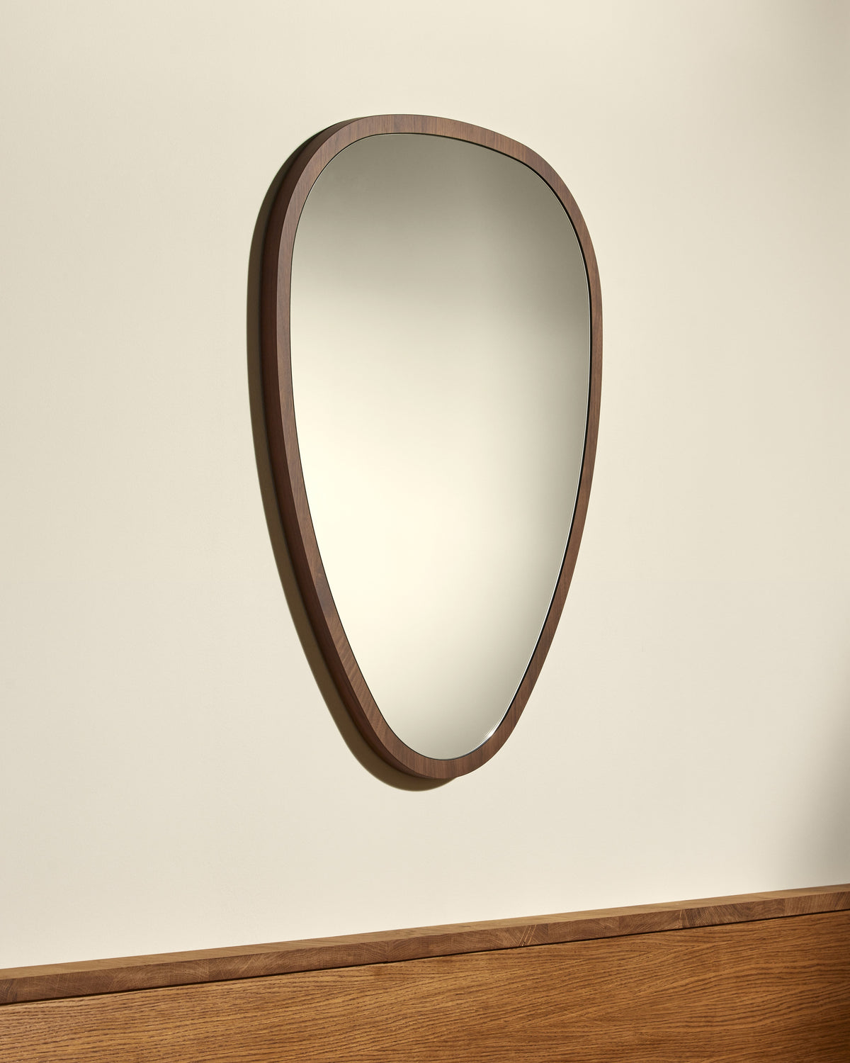 Miroir Ovo - Noyer design Maison Sarah Lavoine Noyer Noyer 69 cm 90 cm 2