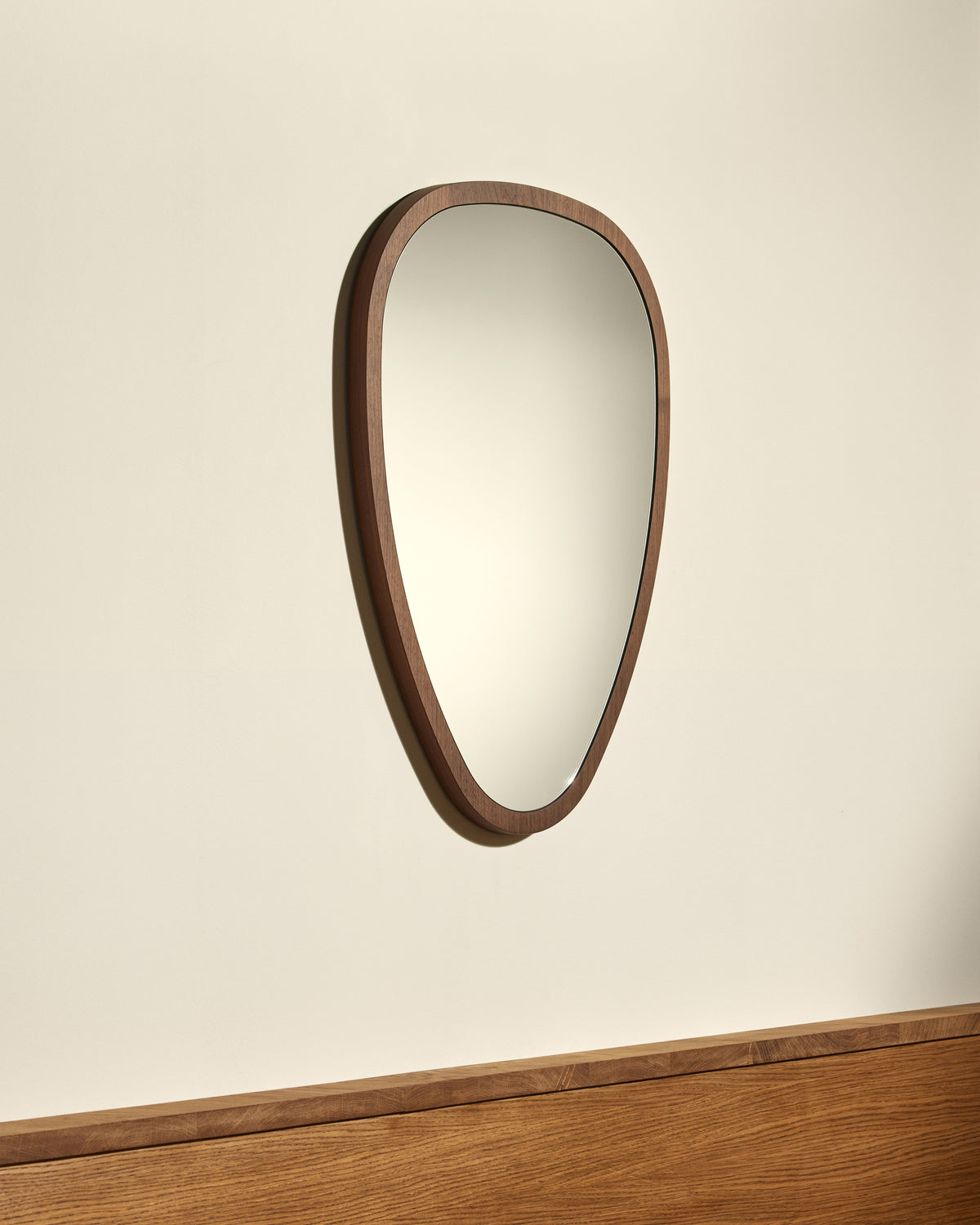 Miroir Ovo - Noyer design Maison Sarah Lavoine Noyer Noyer 57 cm 75 cm 2