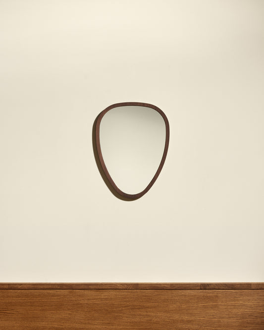 Miroir Ovo - Noyer design Maison Sarah Lavoine Noyer Noyer 38 cm 50 cm 1