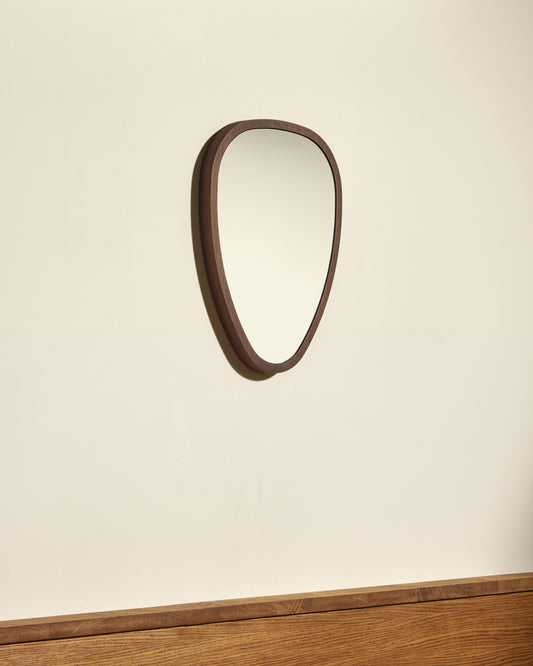 Miroir Ovo - Noyer design Maison Sarah Lavoine Noyer Noyer 38 cm 50 cm 2