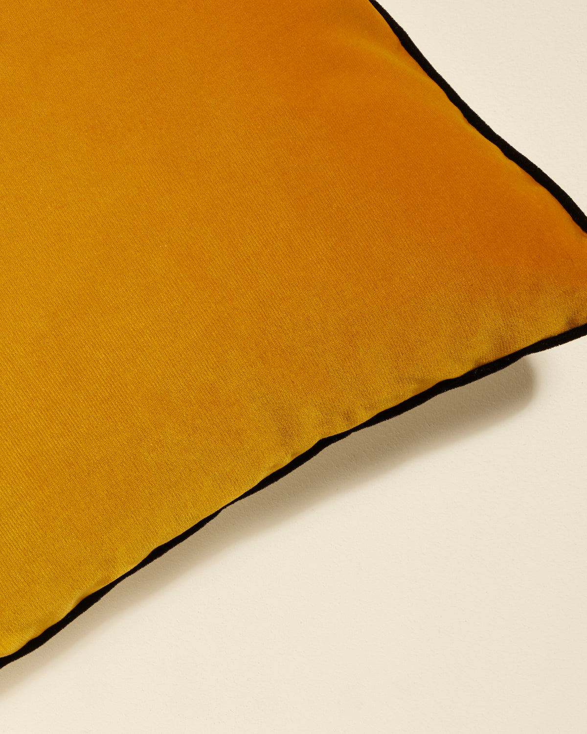 Coussin Double Jeu - Ocre design Maison Sarah Lavoine Ocre Velours 55 cm 40 cm 3