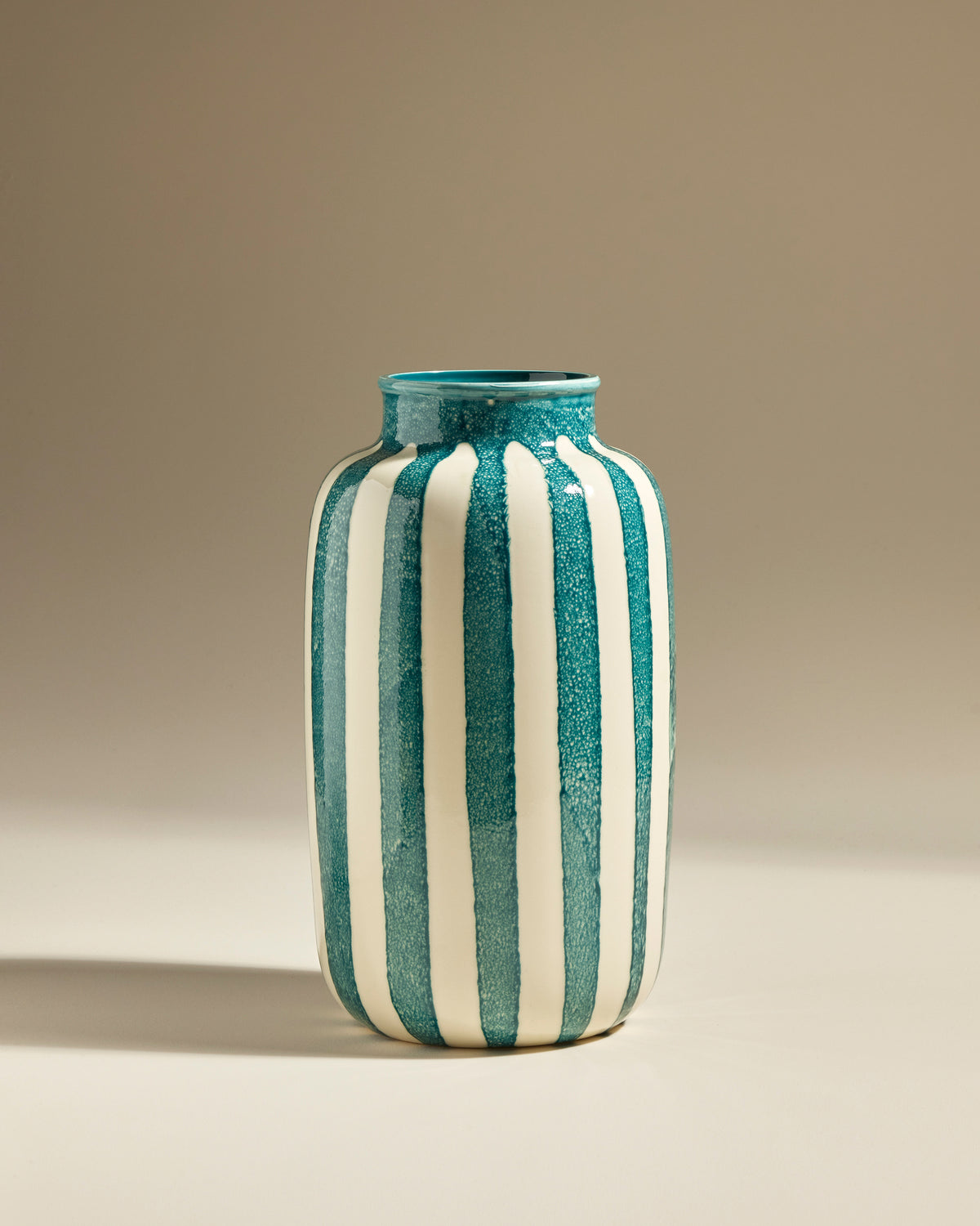 Grand vase décoratif Riviera - Bleu Sarah design, céramique Maison Sarah Lavoine Bleu Sarah Céramique  36 cm 1