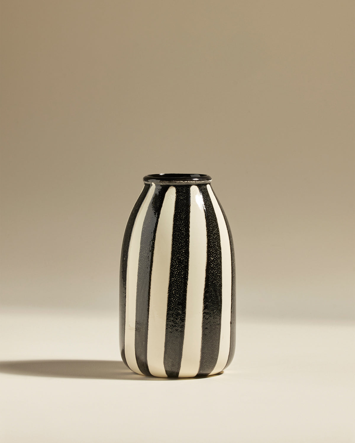 Vase décoratif Riviera - Noir design, céramique Maison Sarah Lavoine Noir Céramique  24 cm  1