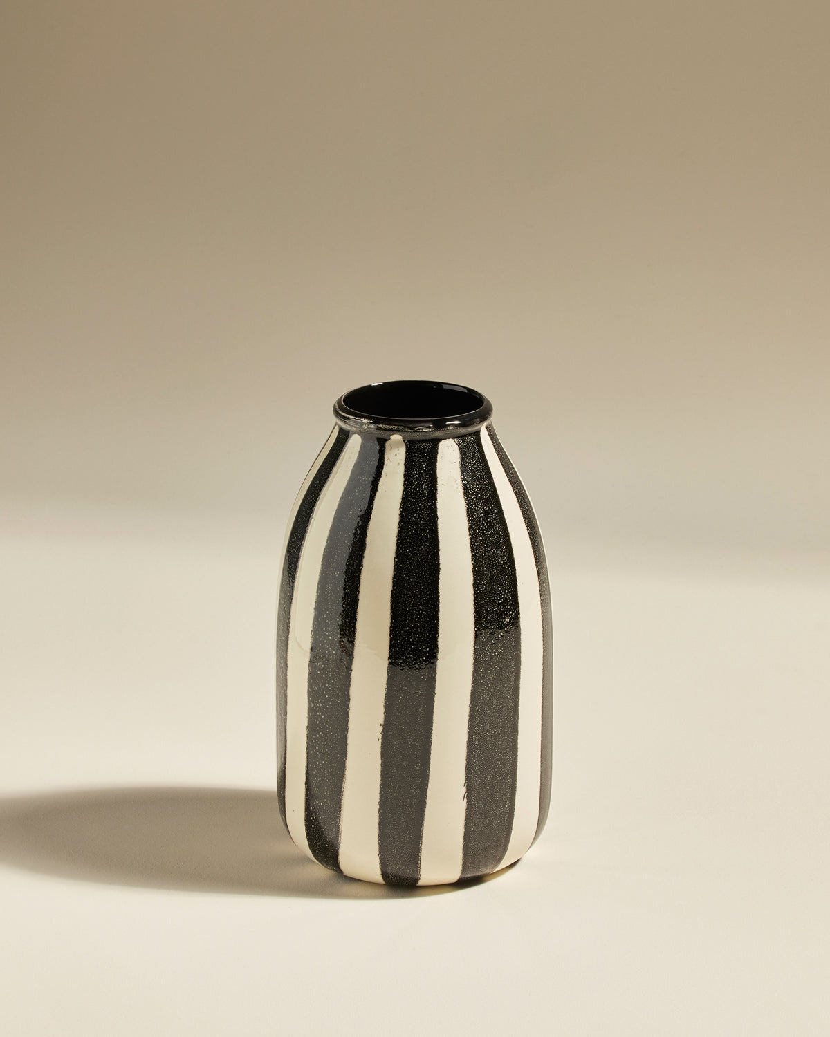 Vase décoratif Riviera - Noir design, céramique Maison Sarah Lavoine Noir Céramique  24 cm  2