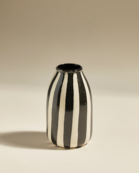 Vase décoratif Riviera - Noir design, céramique Maison Sarah Lavoine Noir Céramique  24 cm  2