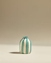 Pot décoratif Riviera - Bleu Sarah design, céramique Maison Sarah Lavoine Bleu Sarah Céramique  14 cm 1