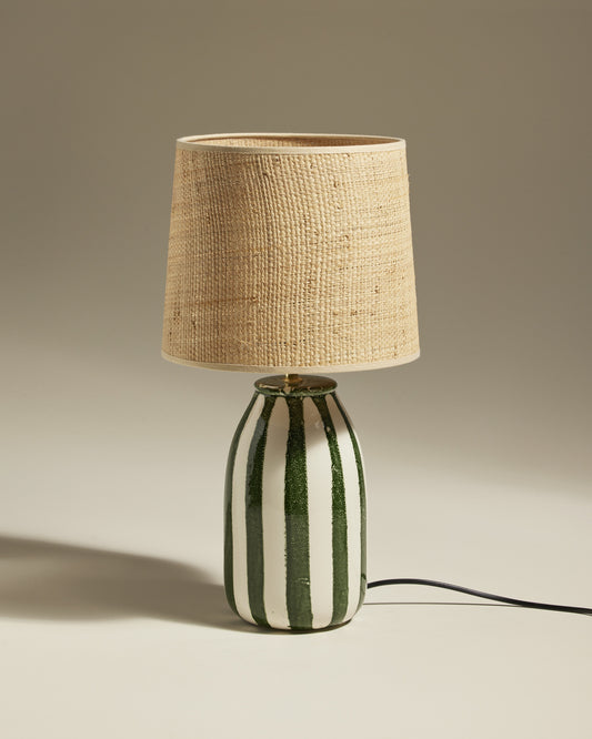 Lampe de table Palmaria - Vert design Maison Sarah Lavoine Vert Céramique  46 cm 1