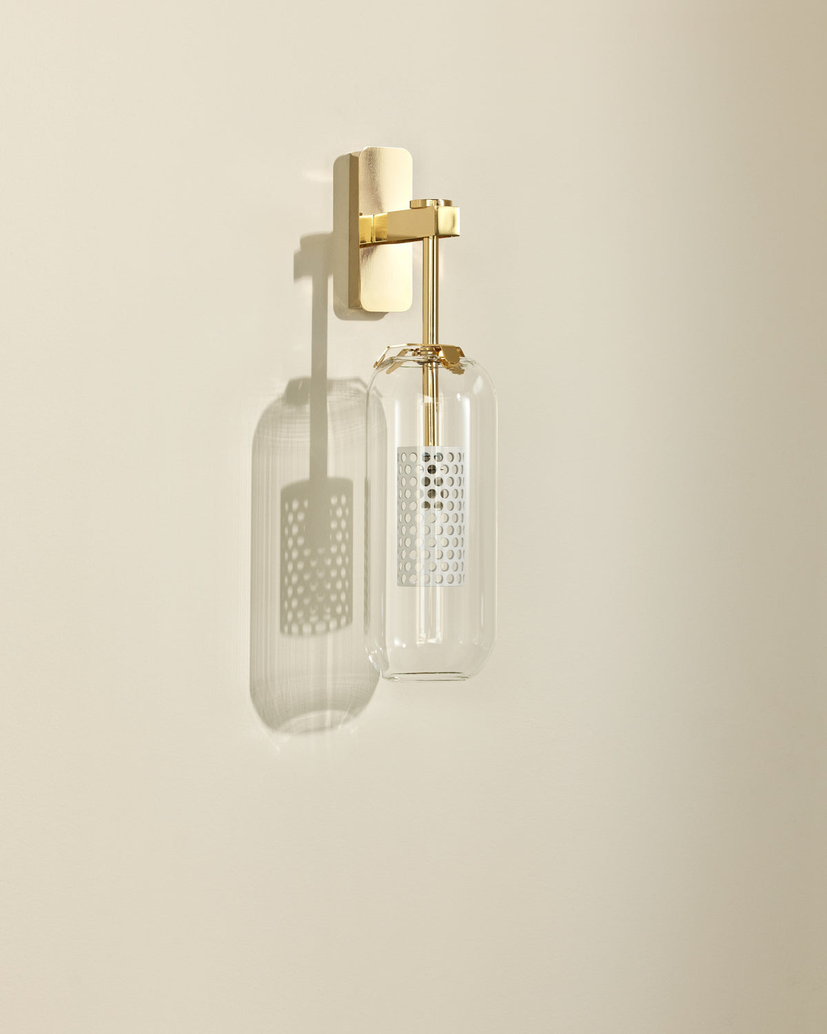 Vadim wall light - Gold design Maison Sarah Lavoine Gold Brass 15 cm 41 cm 2