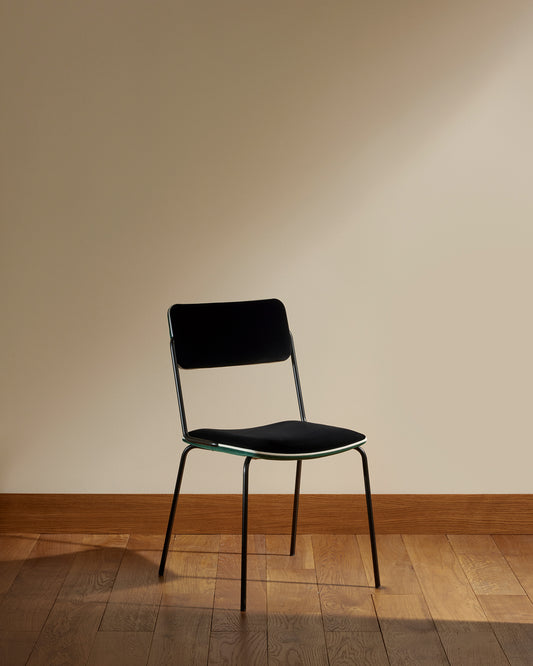 Chaise Double Jeu - Vert design Maison Sarah Lavoine Vert Velours 45 cm 85 cm 3