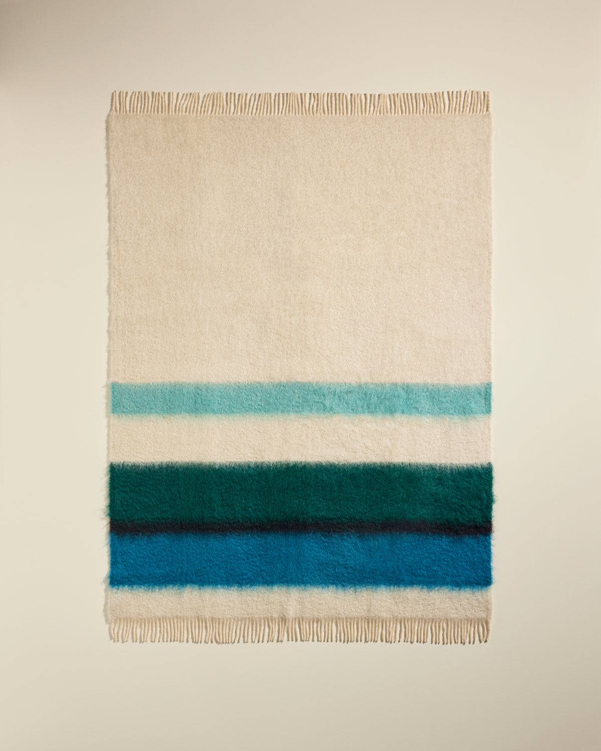 Serenity Plaid - Luxury Sarah Blue Maison Sarah Lavoine Sarah Blue Wool 200 cm 130 cm 1