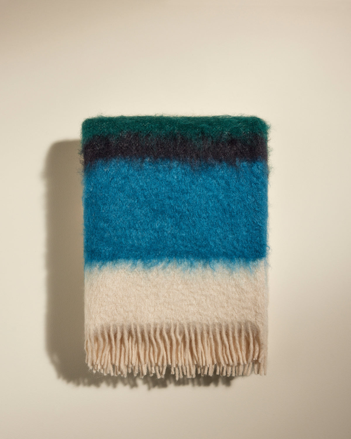 Serenity Plaid - Luxury Sarah Blue Maison Sarah Lavoine Sarah Blue Wool 200 cm 130 cm 2