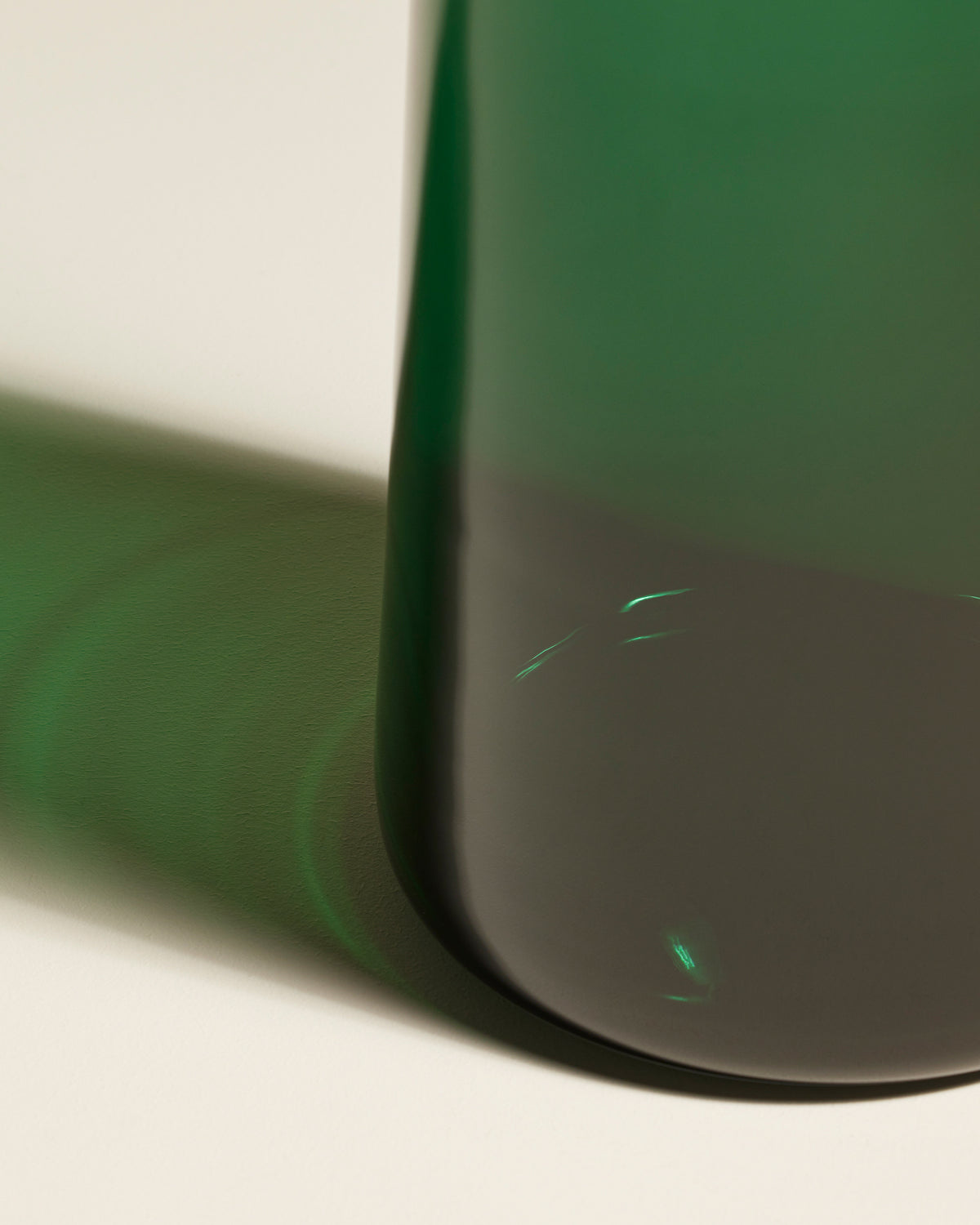 Pure Glass Vase - Green design, ceramic Maison Sarah Lavoine Green Glass 50 cm 3