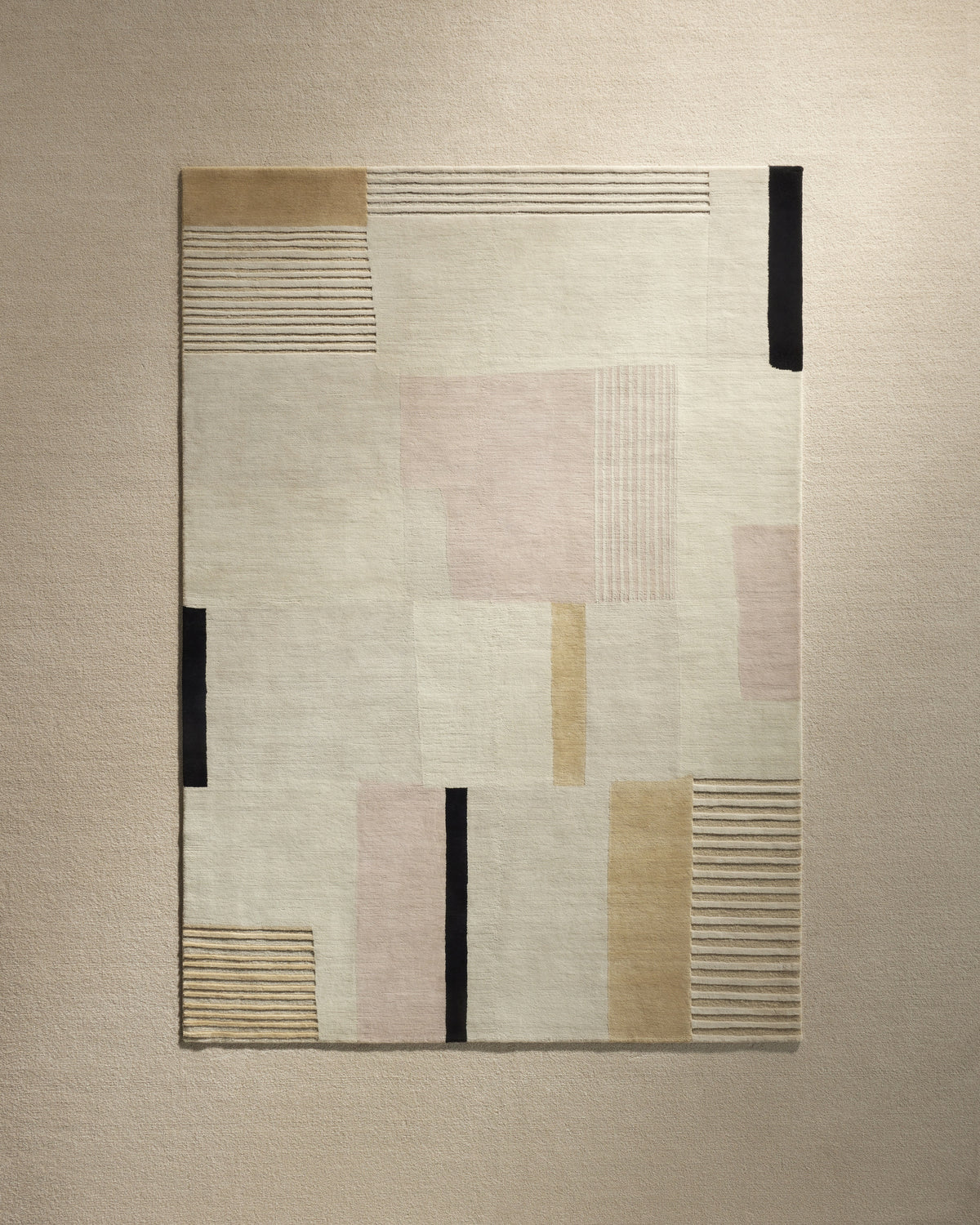 Boro Rug - Rose Petal design Maison Sarah Lavoine Rose Petal Wool Small 170 cm | Medium 200 cm | Large 250 cm Small 240 cm | Medium 300 cm | Large 350 cm 1
