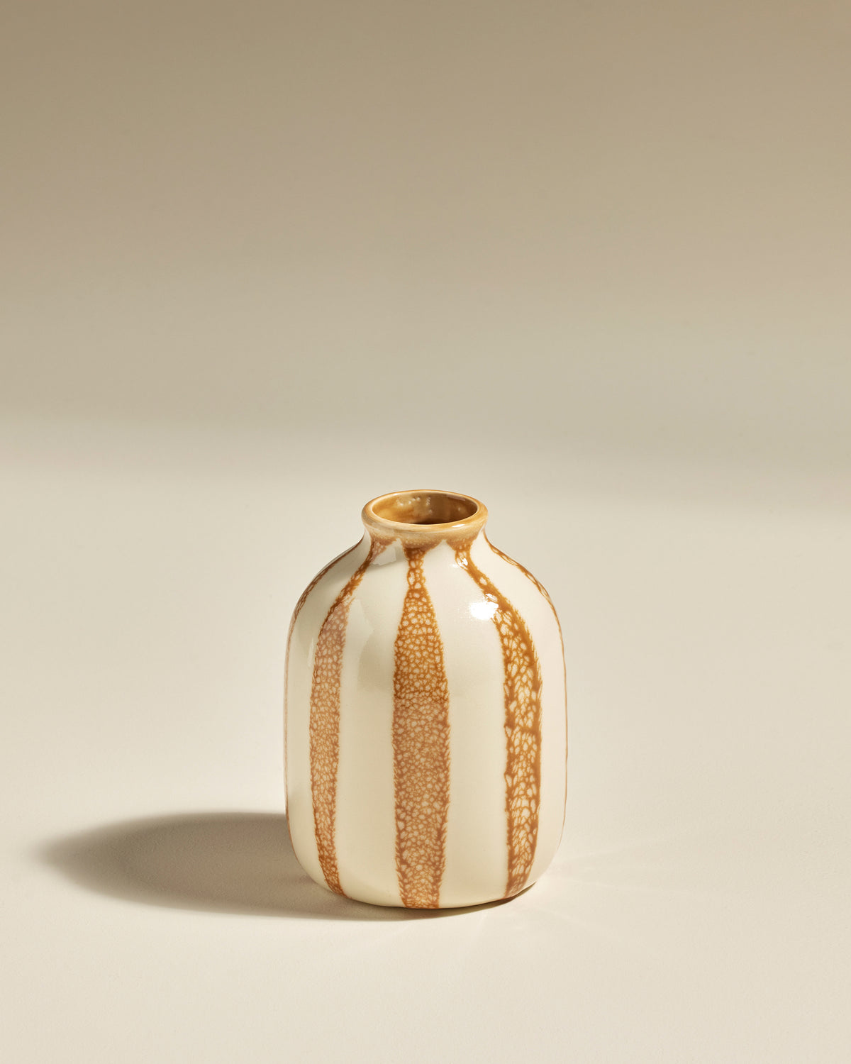 Pot décoratif Riviera - Ambre design, céramique Maison Sarah Lavoine Fauve Céramique  14 cm 2