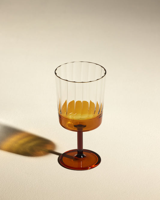 Verre à vin Eclat - Ambre design Maison Sarah Lavoine Ambre Verre  13,5 cm 2