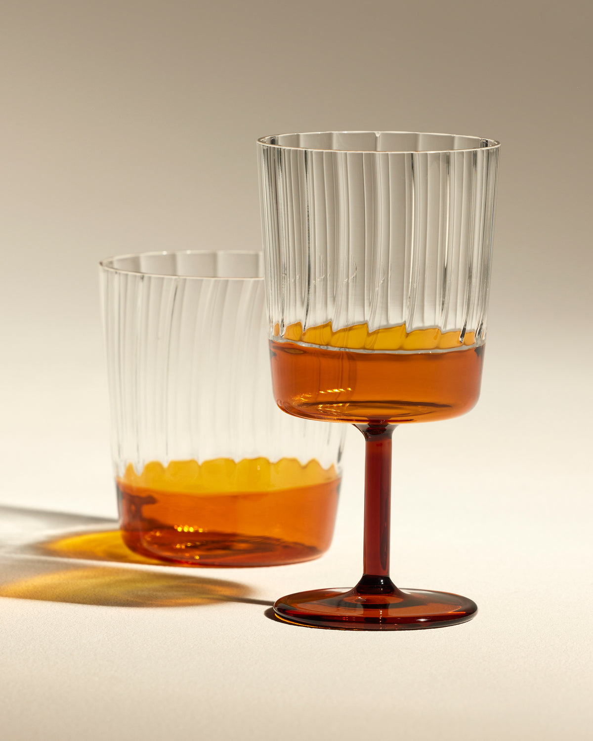 Verre à vin Eclat - Ambre design Maison Sarah Lavoine Ambre Verre  13,5 cm 4