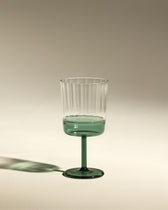 Verre à vin Eclat - Bleu Sarah design Maison Sarah Lavoine Bleu Sarah Verre  13,5 cm 1