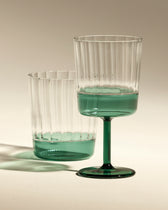 Verre à vin Eclat - Bleu Sarah design Maison Sarah Lavoine Bleu Sarah Verre  13,5 cm 4