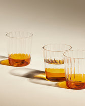 Eclat tumbler - Amber design Maison Sarah Lavoine Amber Glass 8 cm 9 cm 4