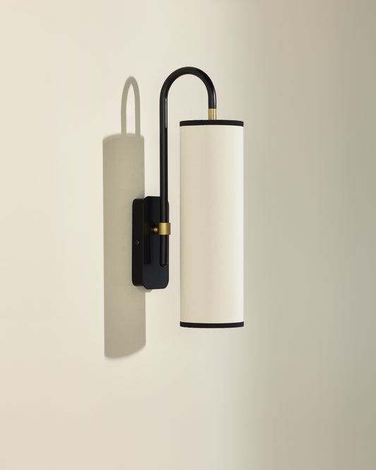 Applique Tokyo - Noir design Maison Sarah Lavoine Noir Coton  42 cm 2